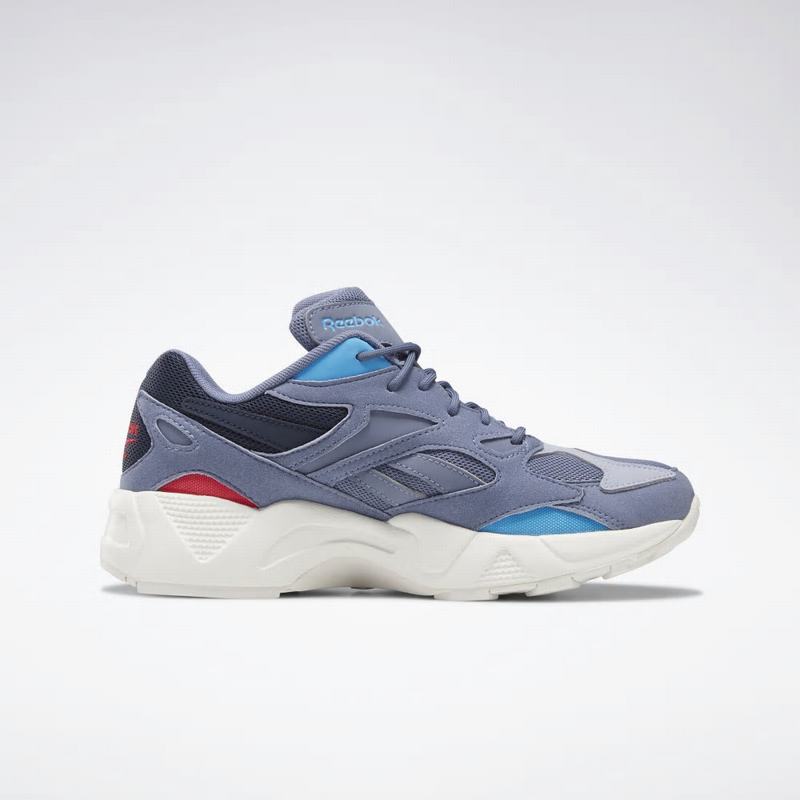 Tenisi Reebok Aztrek 96 Dama Indigo/Albastri/Roz Romania RS6678CH